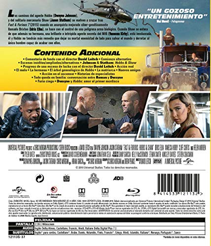Fast & Furious: Hobbs & Shaw (BD) [Blu-ray]