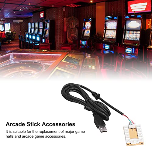 Fight Sticks, Accesorios Arcade Stick Retro USB Encoder para Salas de Juegos