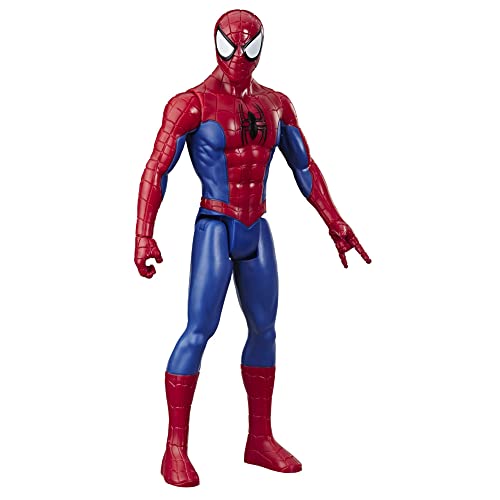 Figura de acción de 30 cm del superhéroe Spider-Man de Marvel Spider-Man Titan Hero Series con Puerto Titan Hero FX