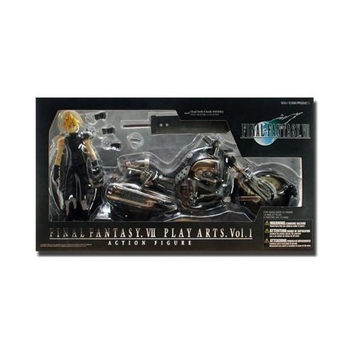 Final Fantasy VII Cloud Strife & Hardy Daytona Action Figure Deluxe Set (japan import)