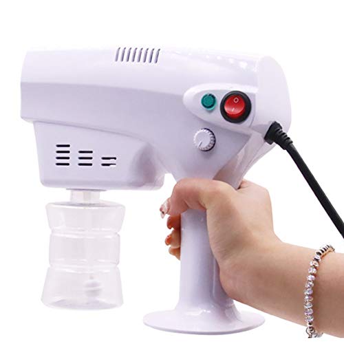 Fogger Machine Desinfección Nano Steam Gun,Nano Hair Steam Gun,Nano Steam Gun,Máquina SPA Humidificador,para El Hogar Desinfección Oficina 300Ml