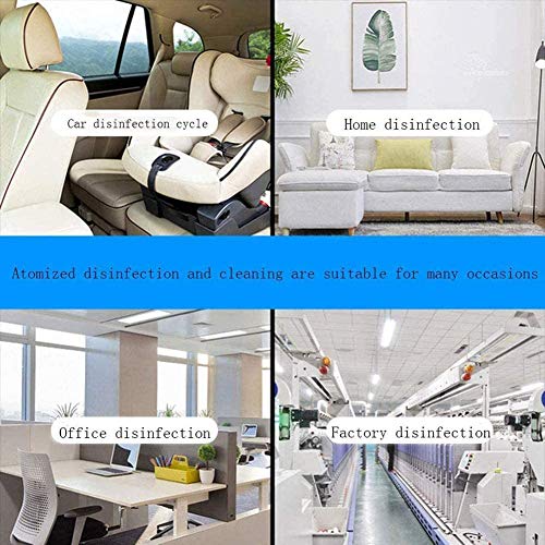 Fogger Machine Desinfección Nano Steam Gun,Nano Hair Steam Gun,Nano Steam Gun,Máquina SPA Humidificador,para El Hogar Desinfección Oficina 300Ml