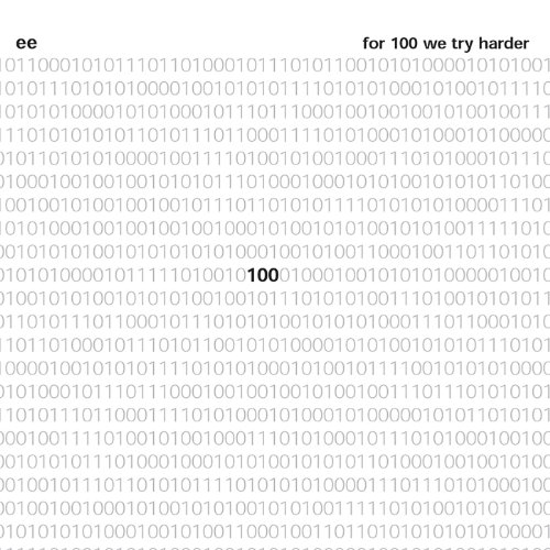 For 100 We Try Harder