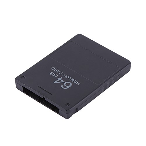 fosa Playstation 2 Memory Card, 8M-256M Scheda di memoria ad alta velocità per Sony PlayStation 2 PS2 Console Giochi Accessori(64M)