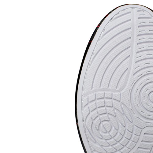 FOX-FIGHT B7 Black Edition Ligereza Ringer Atletismo Fitness Gym Caja Hog Bodybuilding High Tops, Botas de Lucha Libre, Negro 41