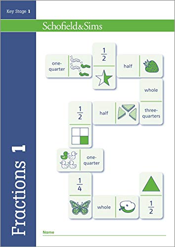 Fractions, Decimals and Percentages Book 1 (Year 1, Ages 5-6)