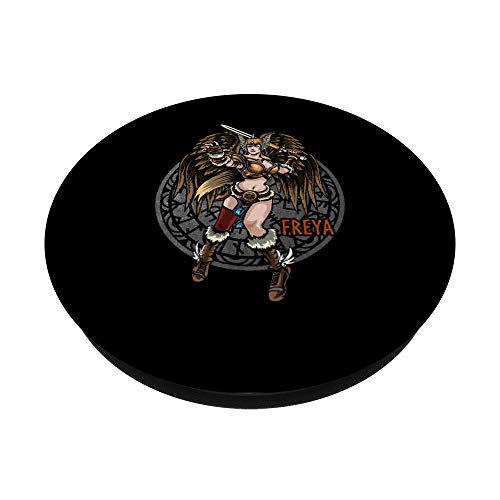 Freya Mitología nórdica Viking Valkyrie Diosa nórdica PopSockets PopGrip Intercambiable