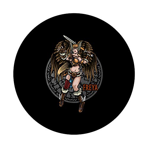 Freya Mitología nórdica Viking Valkyrie Diosa nórdica PopSockets PopGrip Intercambiable