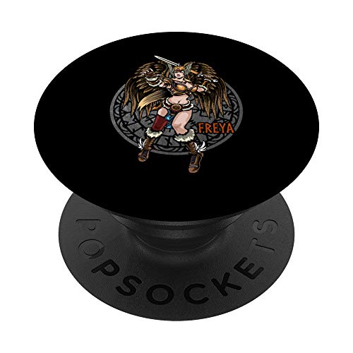 Freya Mitología nórdica Viking Valkyrie Diosa nórdica PopSockets PopGrip Intercambiable
