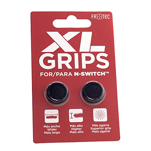 FR·TEC - Grips Pro XL Negro - Nintendo Switch