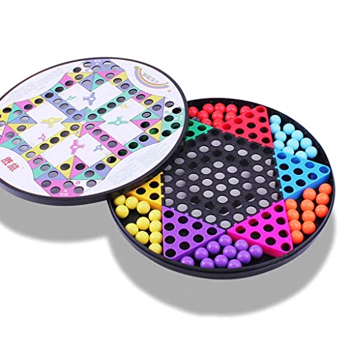 FTFTO Checkers Children's Adult Puzzle Checkers Creative Toy Board Games Environmental