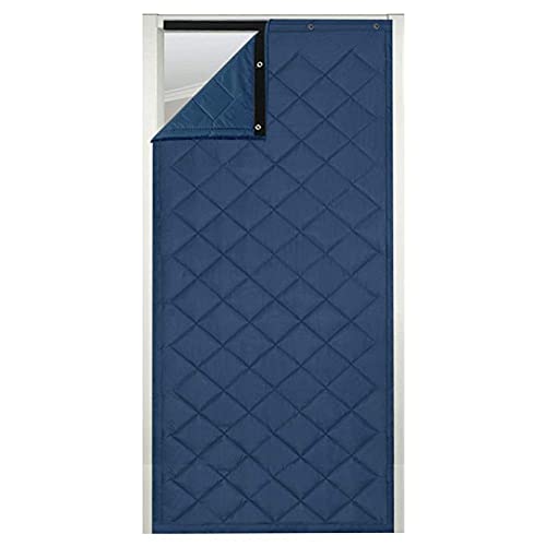 FTFTO -Door Curtain Entryway Panel Waterproof Keep Warm Heat Insulation Cold Protection Windshield Wear-Resistant 2 Styles 26 Sizes (Color : A Size : 100x220cm) (A 130x230cm)