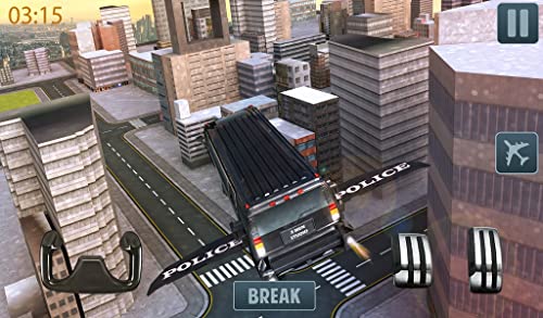 Futuristic flying Limousine games