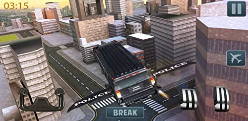 Futuristic flying Limousine games