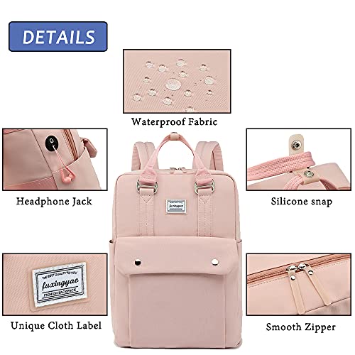 FUXINGYAO Mochila Unisex para Ordenador Portátil de hasta 15.6 PulgadasMochila Portatil Mochila Hombre Mochila del Negocio Trabajo Diario Viaje Escolares,Para los estudios, viajes o trabajo