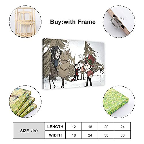 Game Don't Starve 19 - Póster de lienzo para pared (60 x 90 cm)