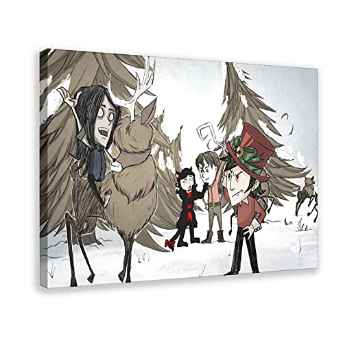 Game Don't Starve 19 - Póster de lienzo para pared (60 x 90 cm)