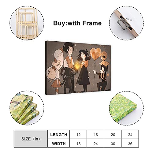 Game Don't Starve 21 - Póster de lona para dormitorio, decoración deportiva, paisaje, oficina, habitación, marco de regalo, 60 x 90 cm