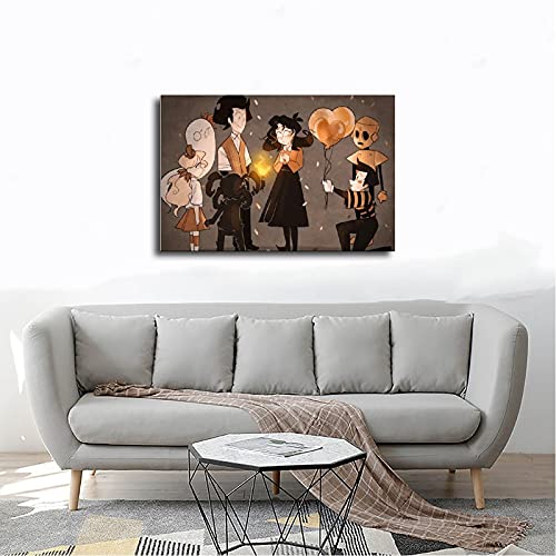 Game Don't Starve 21 - Póster de lona para dormitorio, decoración deportiva, paisaje, oficina, habitación, marco de regalo, 60 x 90 cm