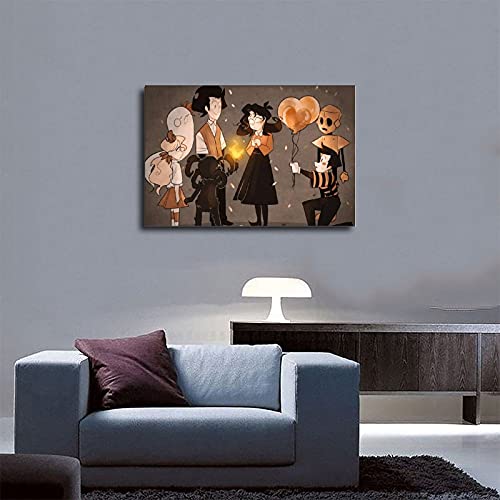 Game Don't Starve 21 - Póster de lona para dormitorio, decoración deportiva, paisaje, oficina, habitación, marco de regalo, 60 x 90 cm