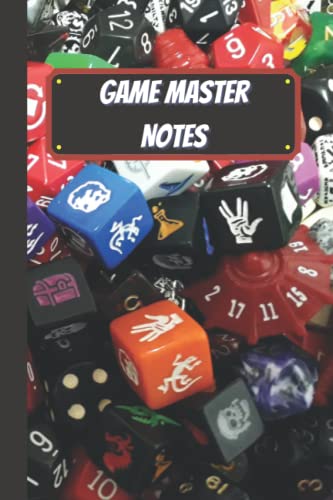 Game Masters Notebook 500 Pages!: Blank Lined Notebook Journal Diary Paper, a Funny Gift for Game Master to Write in