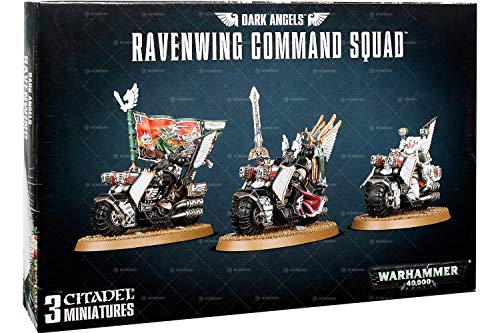Games Workshop 99120101238" Dark Angels Ravenwing Command Squad Miniatura