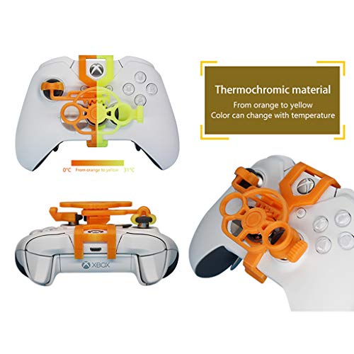 Gaming Racing Wheel Pubg - Joystick móvil 3D Mini volante carcasa complemento compatible con -Xbox One X/Xbox One S/Elite.