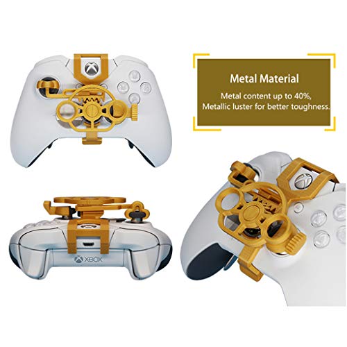 Gaming Racing Wheel Pubg - Joystick móvil 3D Mini volante carcasa complemento compatible con -Xbox One X/Xbox One S/Elite.