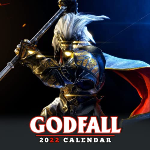 Gearbox Publishing Godfall Ascended Edition Calendar 2022: Special action fiction Games. Planner Gifts boys girls kids. Moon Phases I January 2022 - ... Calendrier12 Months | BONUS 4 Months 2023