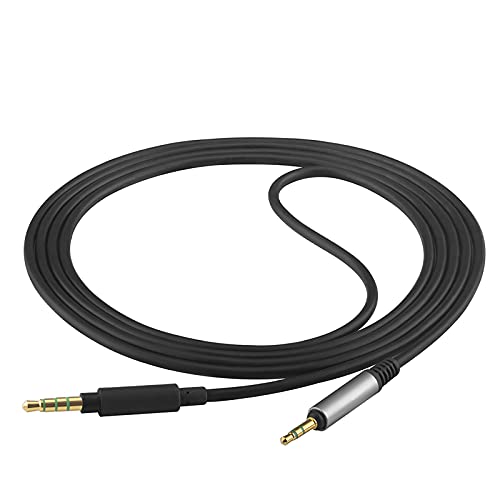 Geekria Cable de Repuesto para Auriculares de Juego para Turtle Beach, Cable de Audio para PS4/Playstation VR/Controlador Xbox One más Reciente con Conector Macho de 3,5 mm a Macho de 2,5 mm