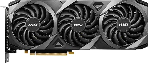 GeForce RTX 3060 Ventus 3X 12G OC - Tarjeta Gráfica Enthusiast Gaming (TORX Fan 3.0, 192 bit, PCI Express Gen 4, DisplayPort v1.4a, HDMI 2.1, Zero Frozr, Resolución 1440p, Ray Tracing)