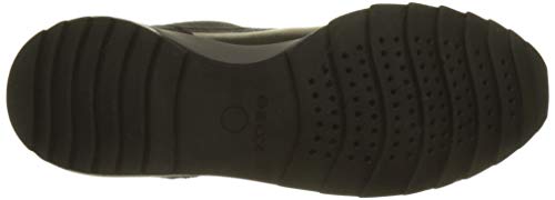 Geox D Aneko B ABX A, Zapatillas, Gris (Gun/Dk Grey C1g9f), 35 EU