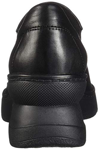 Geox D ASCYTHIA A, Mary Jane Mujer, Negro (Black C9999), 37 EU