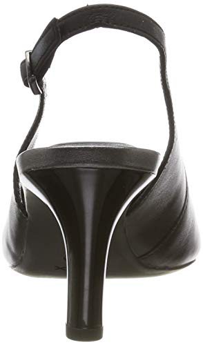 Geox D BIBBIANA A, Zapatos de Talón Abierto Mujer, Negro (Black C9999), 40 EU