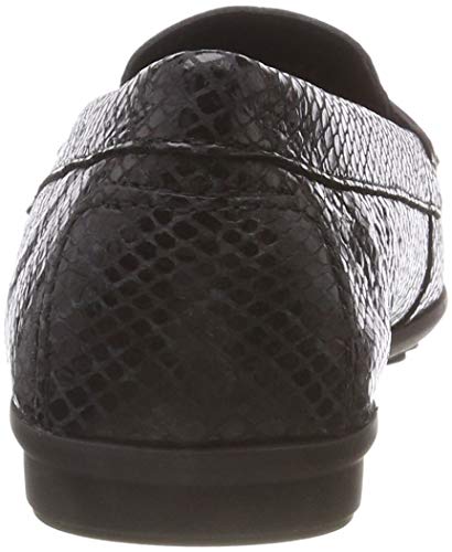 Geox D Elidia A, Mocasines, (Black C9999), 35 EU