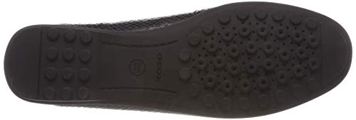 Geox D Elidia A, Mocasines, (Black C9999), 35 EU