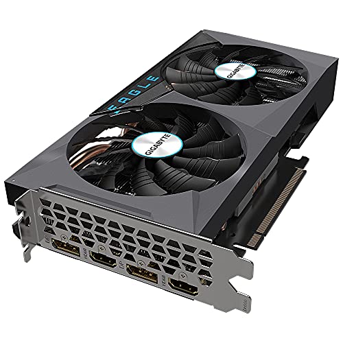 Gigabyte GeForce RTX 3060 Eagle OC 12G (Rev. 2.0) NVIDIA 12 GB GDDR6(NO VALIDO para MINERIA)