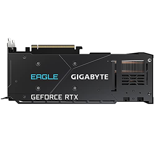 GIGABYTE Tarjeta gráfica GeForce RTX 3070 Ti Eagle OC 8G, sistema de refrigeración WINDFORCE 3X, 8GB 256-bit GDDR6X, GV-N307TEAGLE OC-8GD tarjeta de video