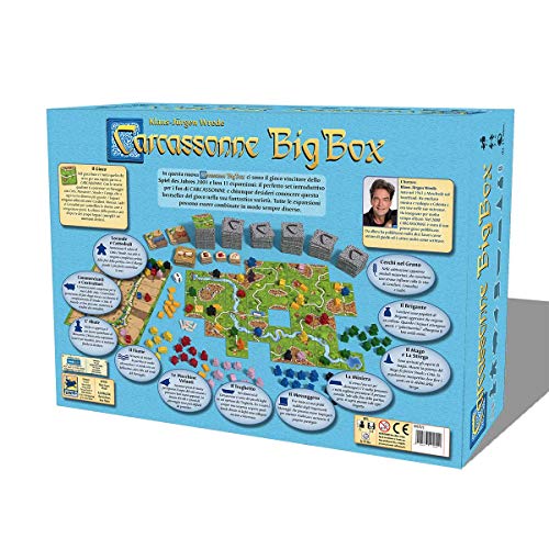 Giochi Uniti Carcassonne Big Box edición 2017, GU572 , color/modelo surtido