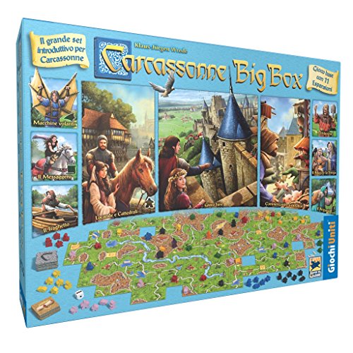 Giochi Uniti Carcassonne Big Box edición 2017, GU572 , color/modelo surtido