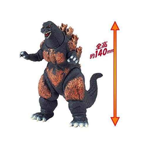 Godzilla Movie Monster Series Burning Godzilla Vinyl Figure Bandai 14cm