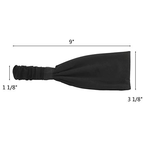 GOGO 2 diademas de entrenamiento atlético para la cabeza, bandana para la cabeza