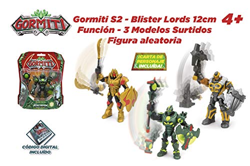 Gormiti figuras 12 cm, articuladas. 1 unidad por pack