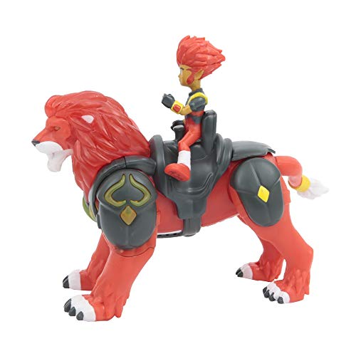 Gormiti, Hyperbeast Luminoso con Figura de 7 cm, piron, Hyperbeast Articulado, Efecto Luminoso electrónico, Pilas Incluidas, Juguete para niños a Partir de 4 años, GRM052