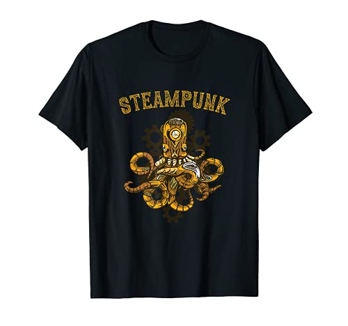 Gótico Steam Punk Plaga Doctor Edad Media Steampunk Camiseta