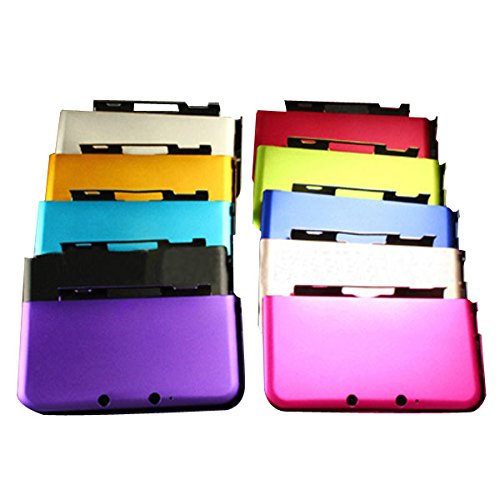 GOZAR Carcasa De Aluminio Duro De Metal Multicolor Carcasa para 3Ds XL Ll - Verde