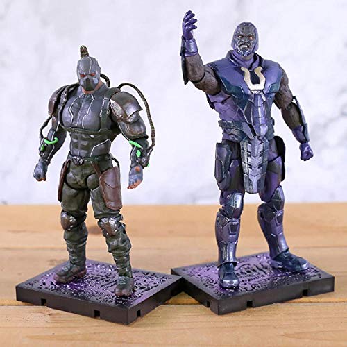 GSDGSD Injustice 2 Bane/Darkseid Joint Figura de acción móvil PVC Modelo Brinquedo 2 Piezas de Juguete