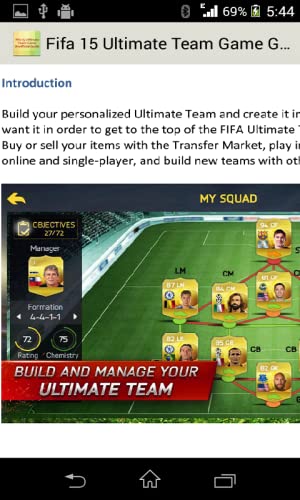 guide: FIFA 15 ULTIMATE TEAM UNOFFICIAL VERSION