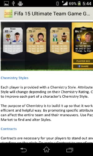 guide: FIFA 15 ULTIMATE TEAM UNOFFICIAL VERSION