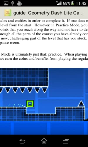 guide for GEOMETRY DASH LITE ONLINE